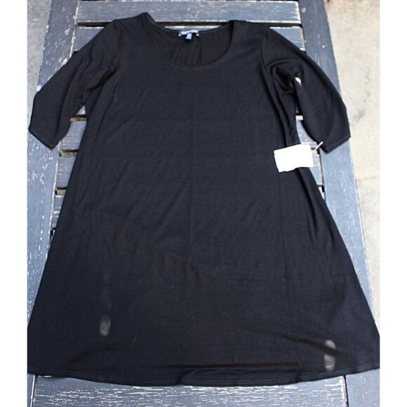Eileen Fisher NWOT - Scoop Neck Tunic, Layering Dress in Viscose Jersey, Med - Picture 5 of 9